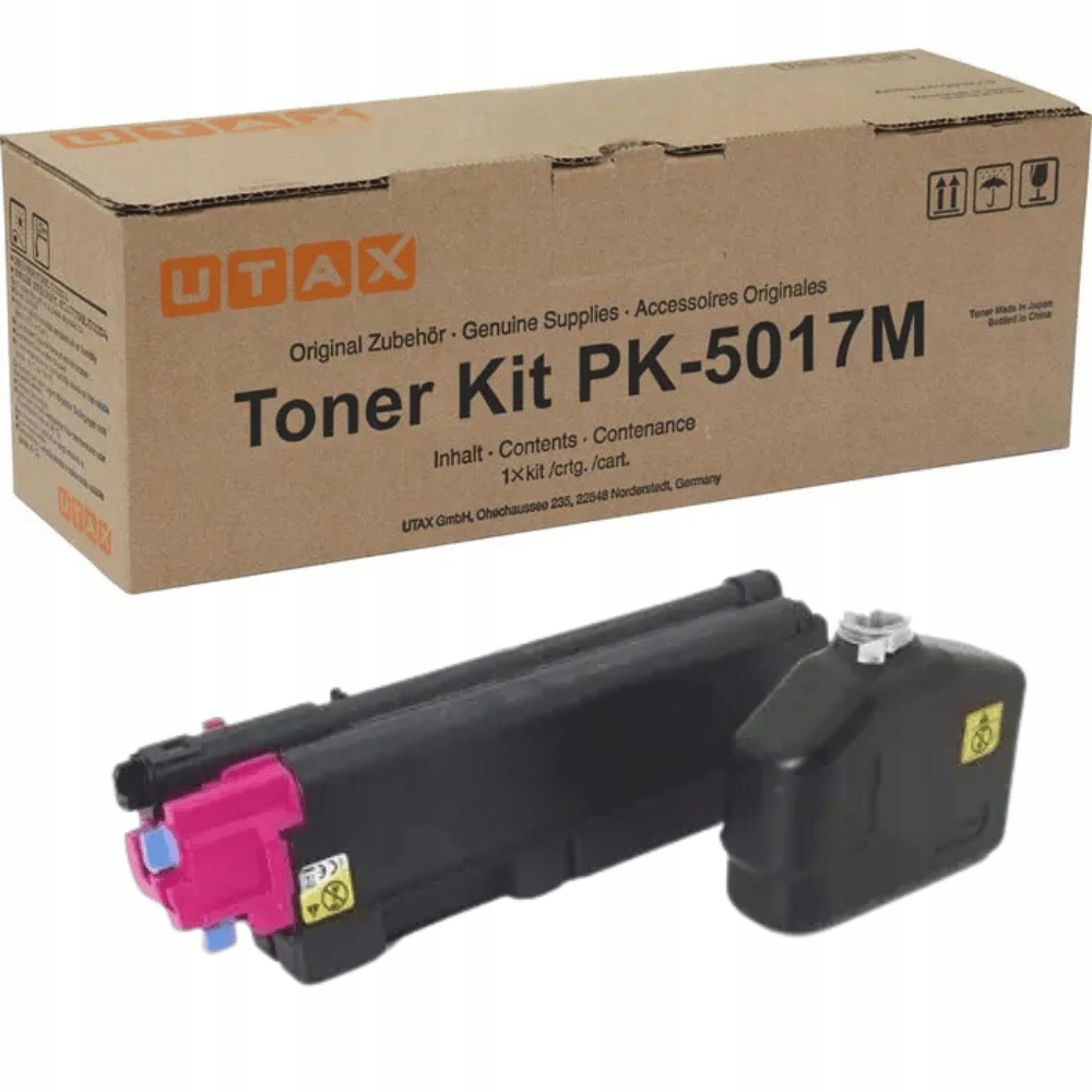 Nowy Toner 1T02TVBUT0 PK5017M Magenta Utax P-C3062DN P-C3062i