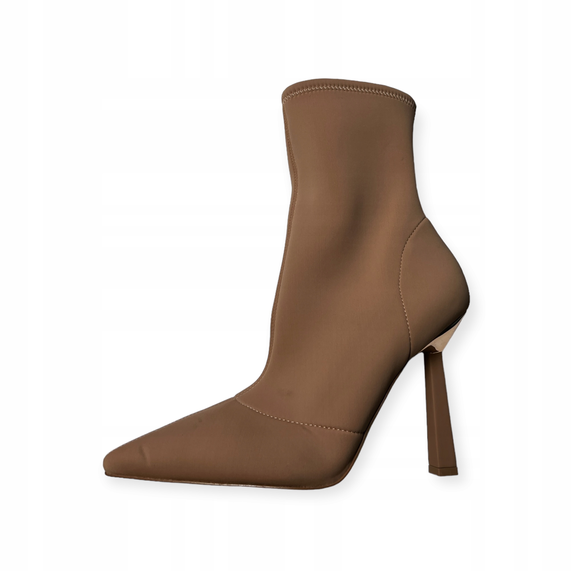 Dámské kotníkové boty nad kotník boty s bílým zipem Aldo 40