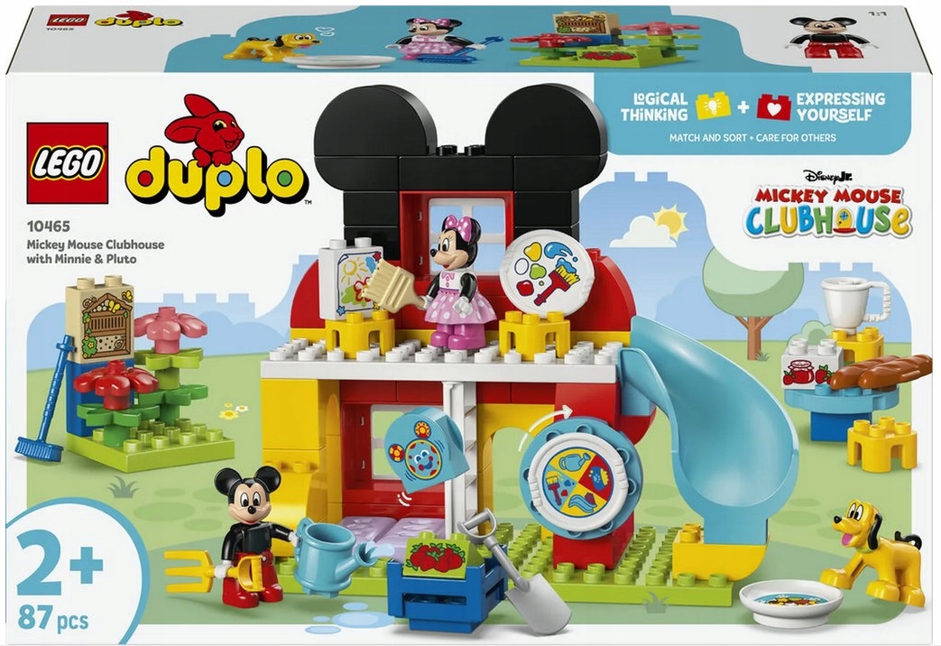 Stavebnice Klub Mickey Mouse S Minnie A Plutem 10465 Lego Duplo