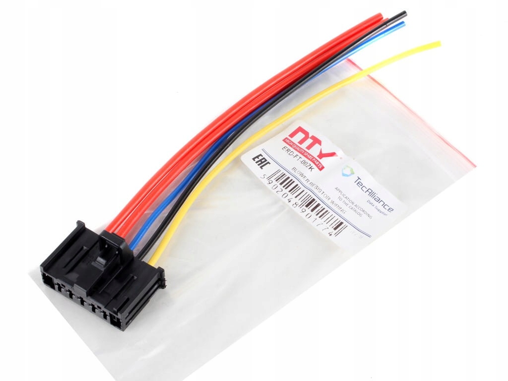 RJ.WTクリーナー Kostka wtyczka rezystora dmuchawy NTY ERD-FT-002K