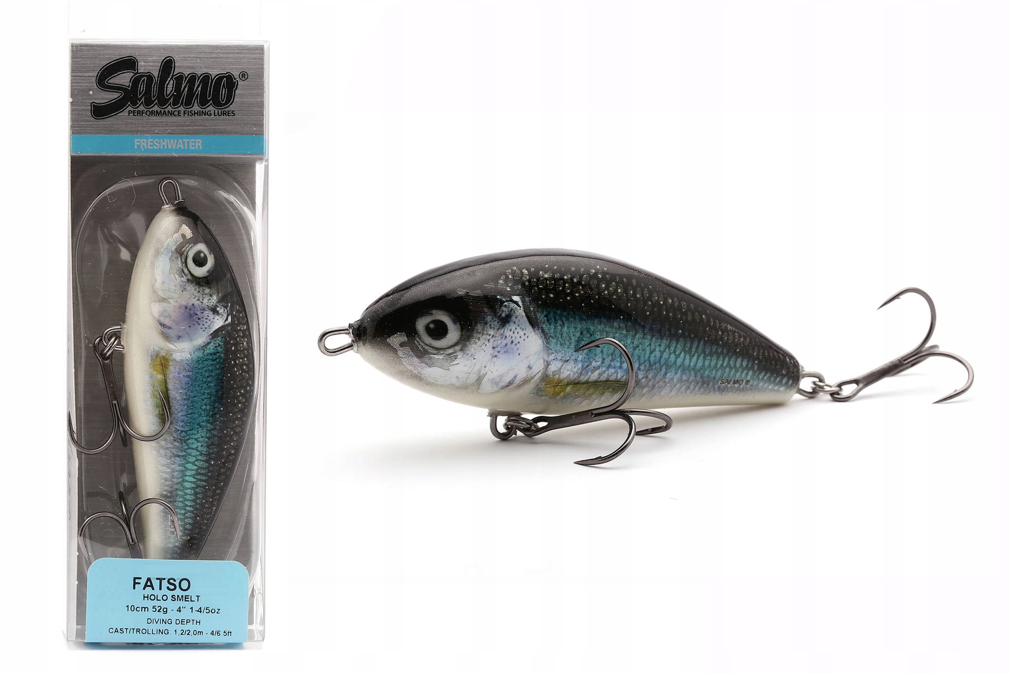 Wobler Salmo Fatso Sinking 12cm QFA111