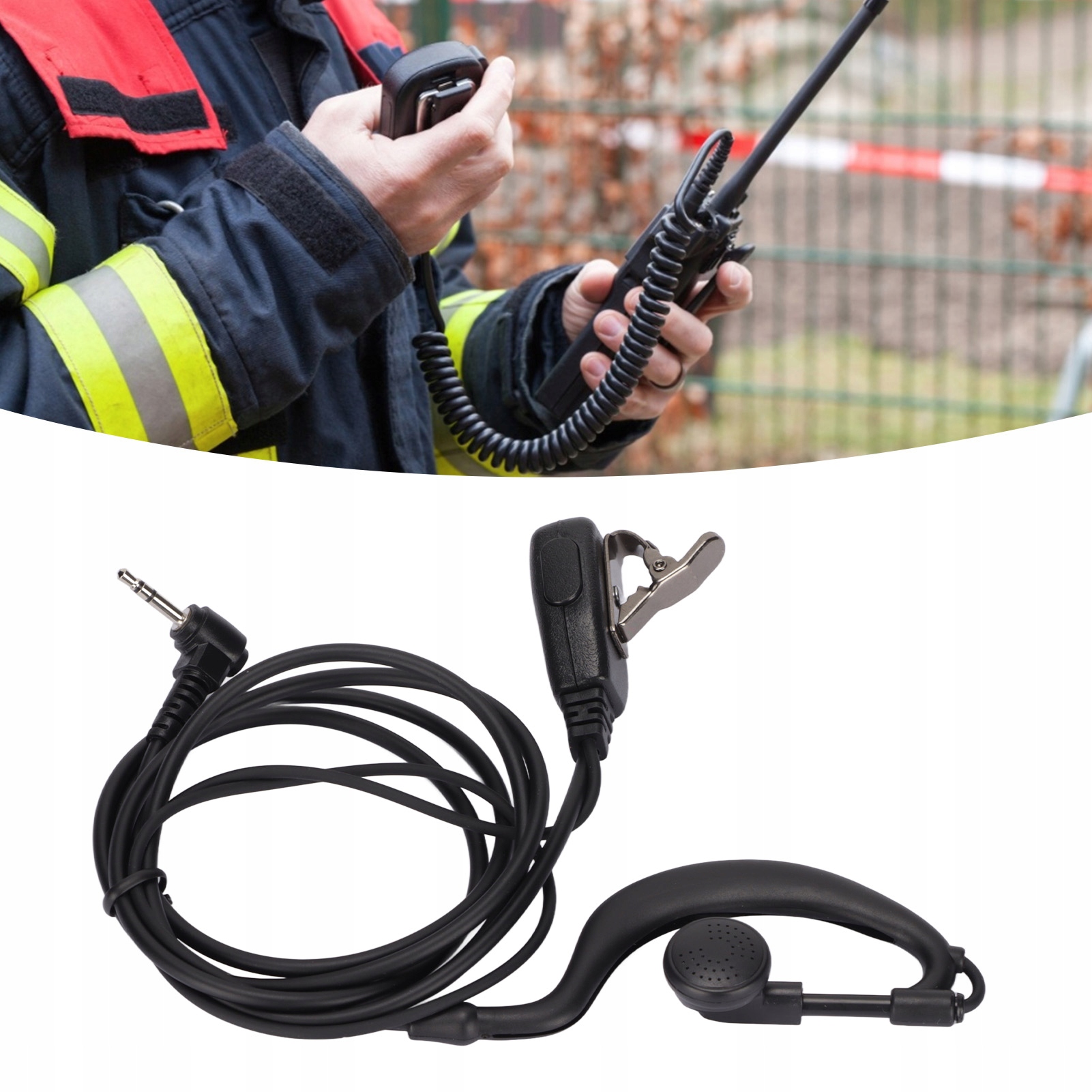 SŁUCHAWKA WALKIE TALKIE 2,5MM DO KRÓTKOFALÓWEK MOTOROLA TLKR T80/T60/T5/T7 Marka bez marki