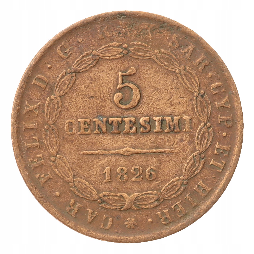 [M32198] Włochy 5 centesimi 1926