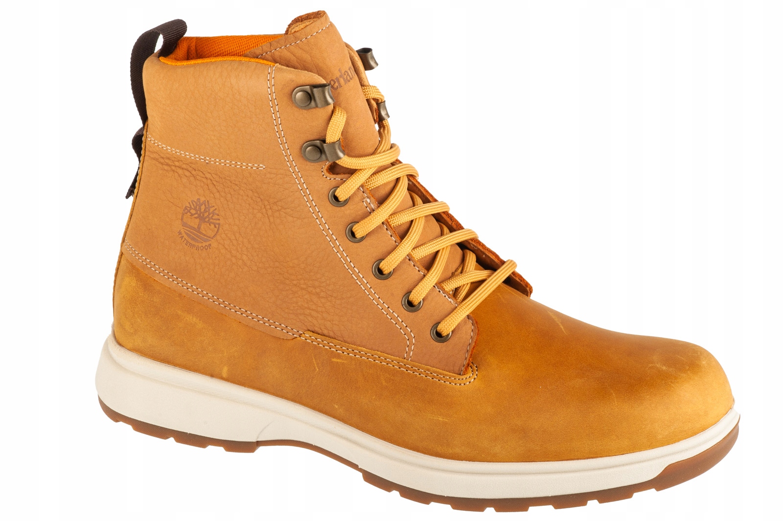 Timberland Atwells Ave Wp Boot (44,5) Pánské trekové boty z nubuku, žluté