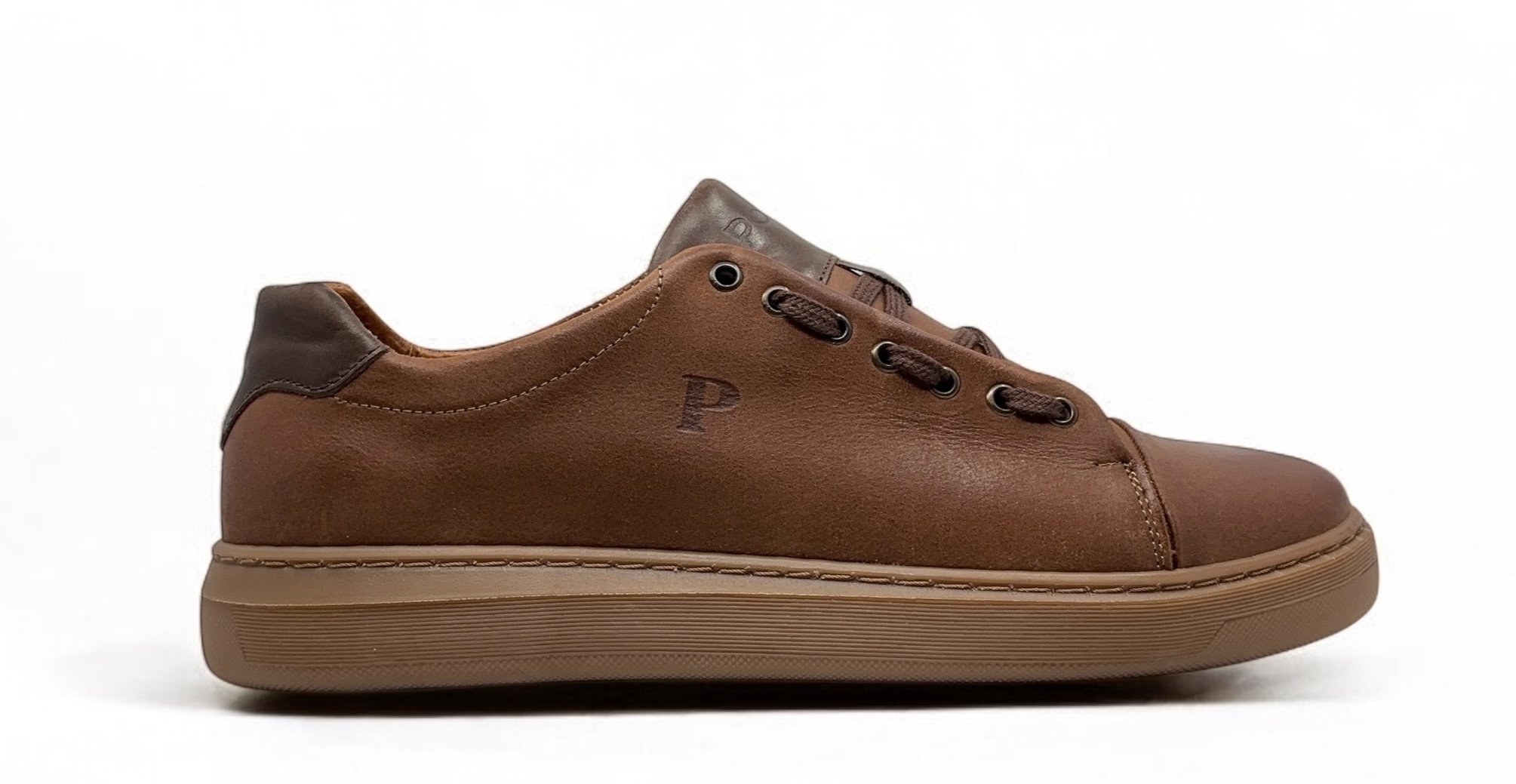 Pánské polobotky model 2109 Polbut – přírodní kůže, velikost 40