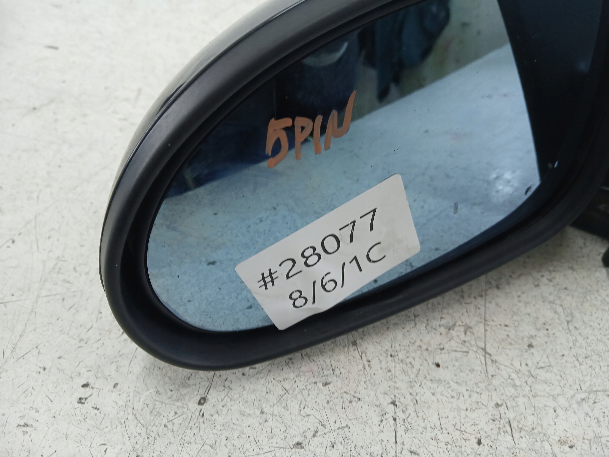 CITROEN C5 and mirror left 6 PIN black,