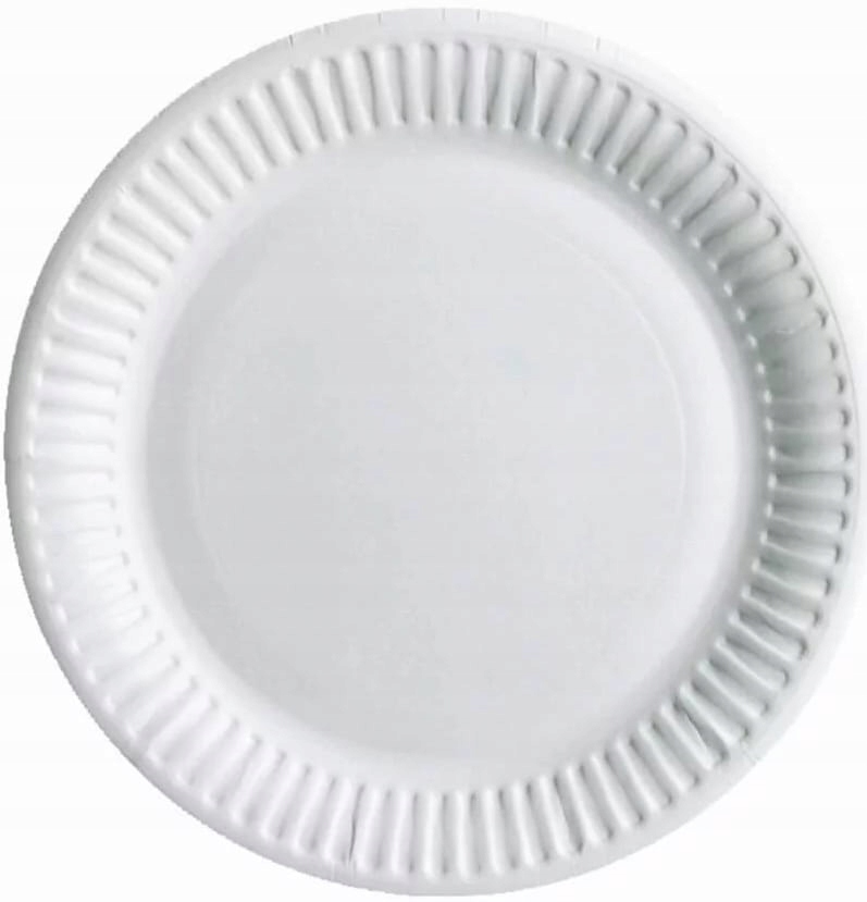 

Talerze Jednorazowe Papierowe 23 cm Okrągłe 100szt