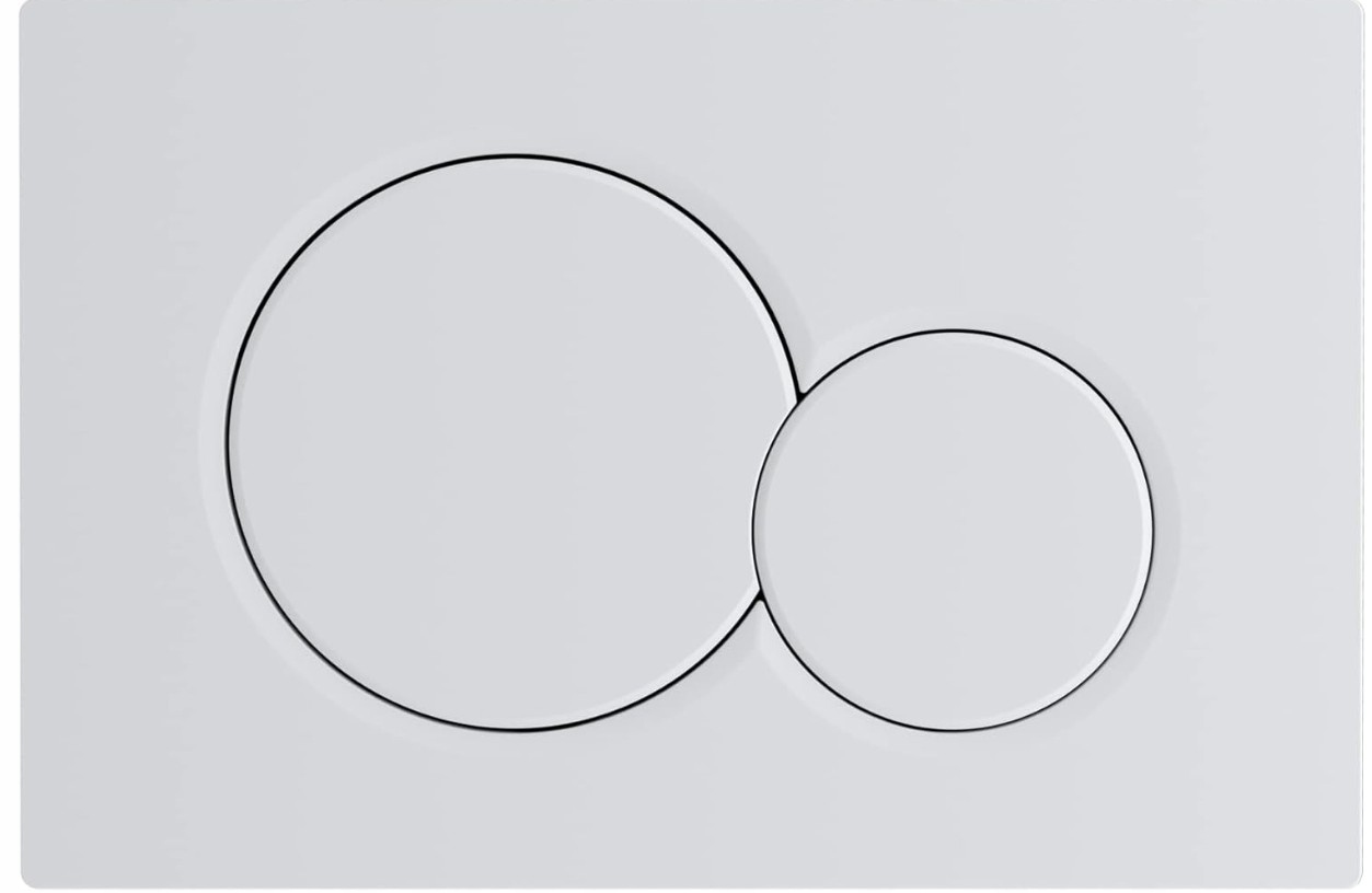 Splachovací tlačítko pro Wc Bílé Univerzální pro toaletu ZJ01T4