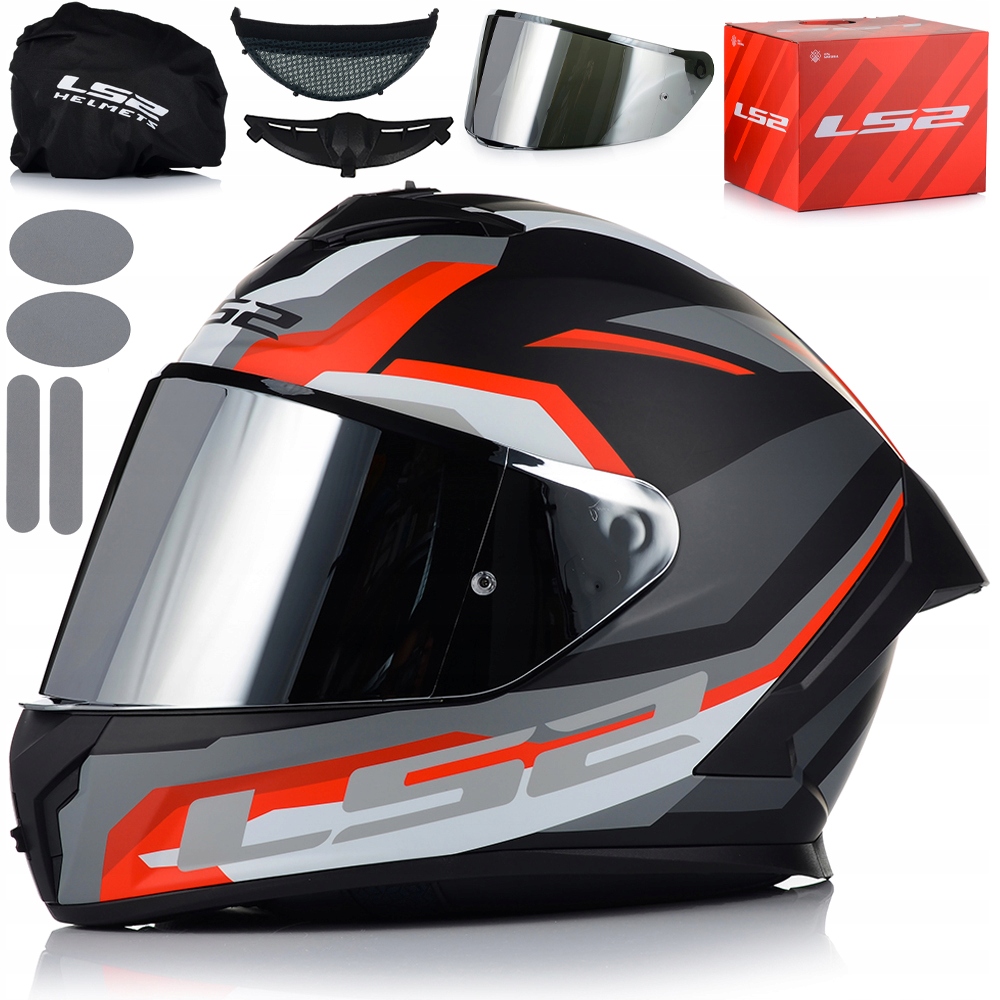 Motocyklová Prilba LS2 FF820 Rapid III System Pinlock Ecer 22.06 2x Sklo