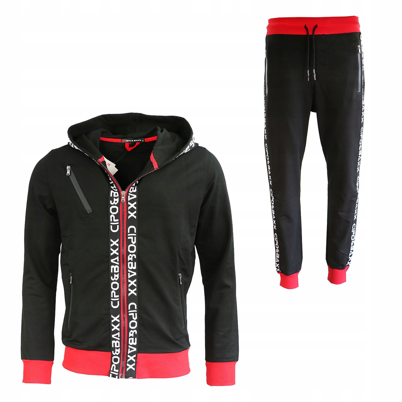 Cipo & Baxx souprava pánská CLR131 XXL černá