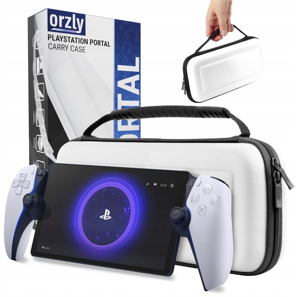 ETUI DO PLAYSTATION PORTAL, FUTERAŁ, CZARNO-BIAŁE, AKCESORIUM PS5
