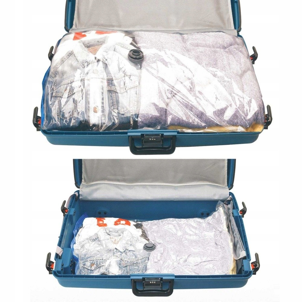 

2x Pokrowiec Worek Próżniowy, Bardzo Duży 130+86cm