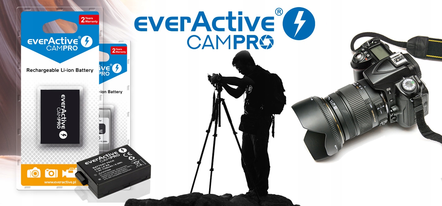 Akumulator CamPro do Ricoh CX3 CX4 CX5 CX6 PX Kod producenta EVB008