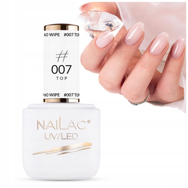 

Top Hybrydowy NaiLac #007 bez przemywania 7 ml