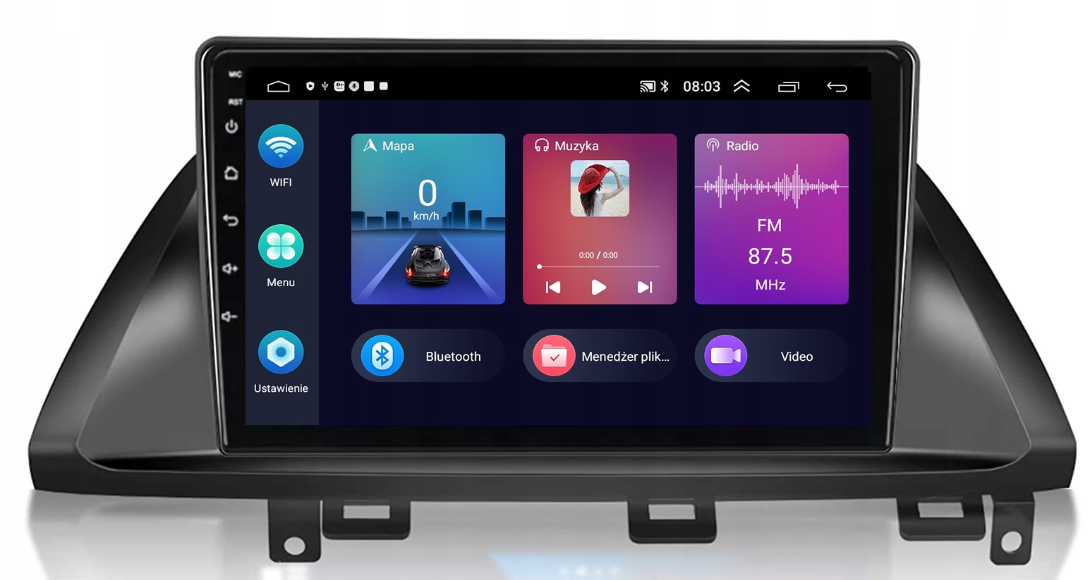 Gps Navigace Pro Android Carplay Bt Honda Odyssey 2004-2010 2GB 64GB