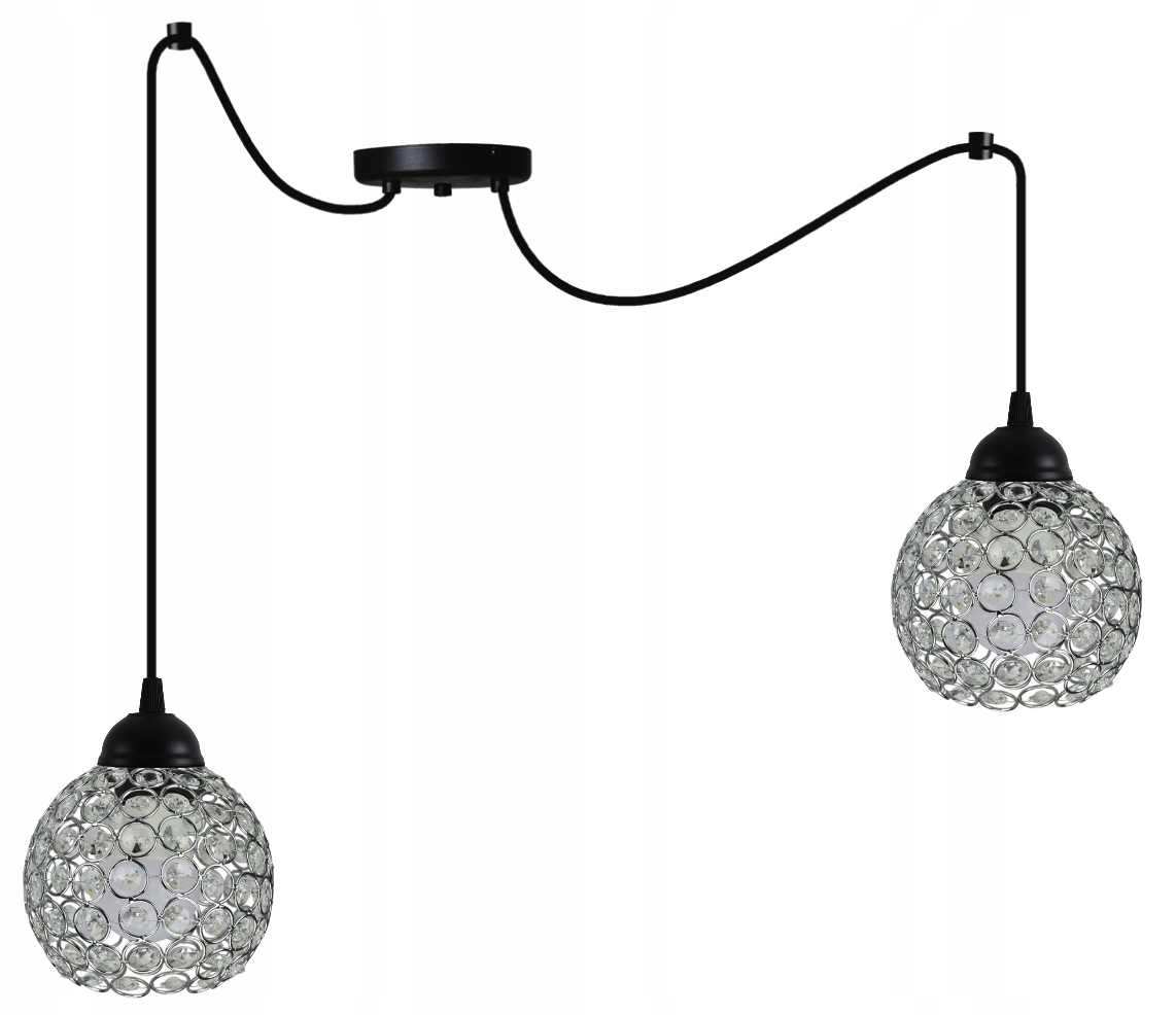 

Lampa Kryształowa Pająk Wisząca Led Loft Spider