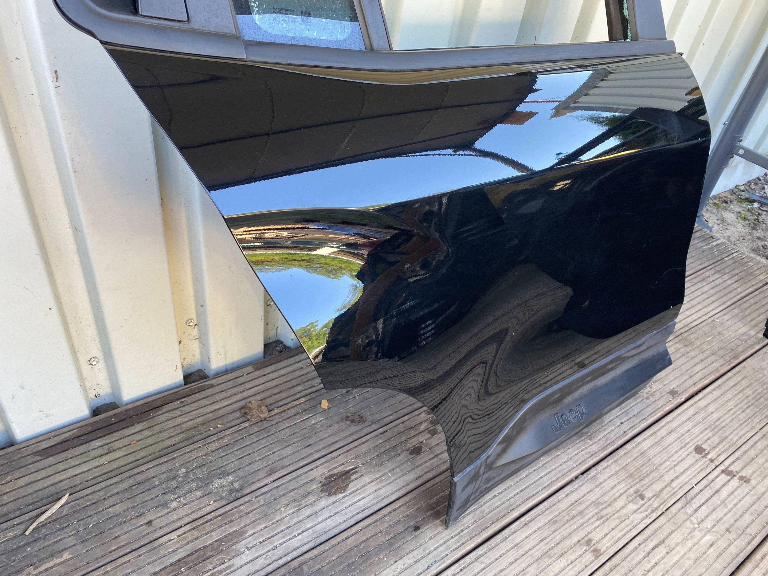 JEEP AVENGER tür rechts heck hinten schwarzer