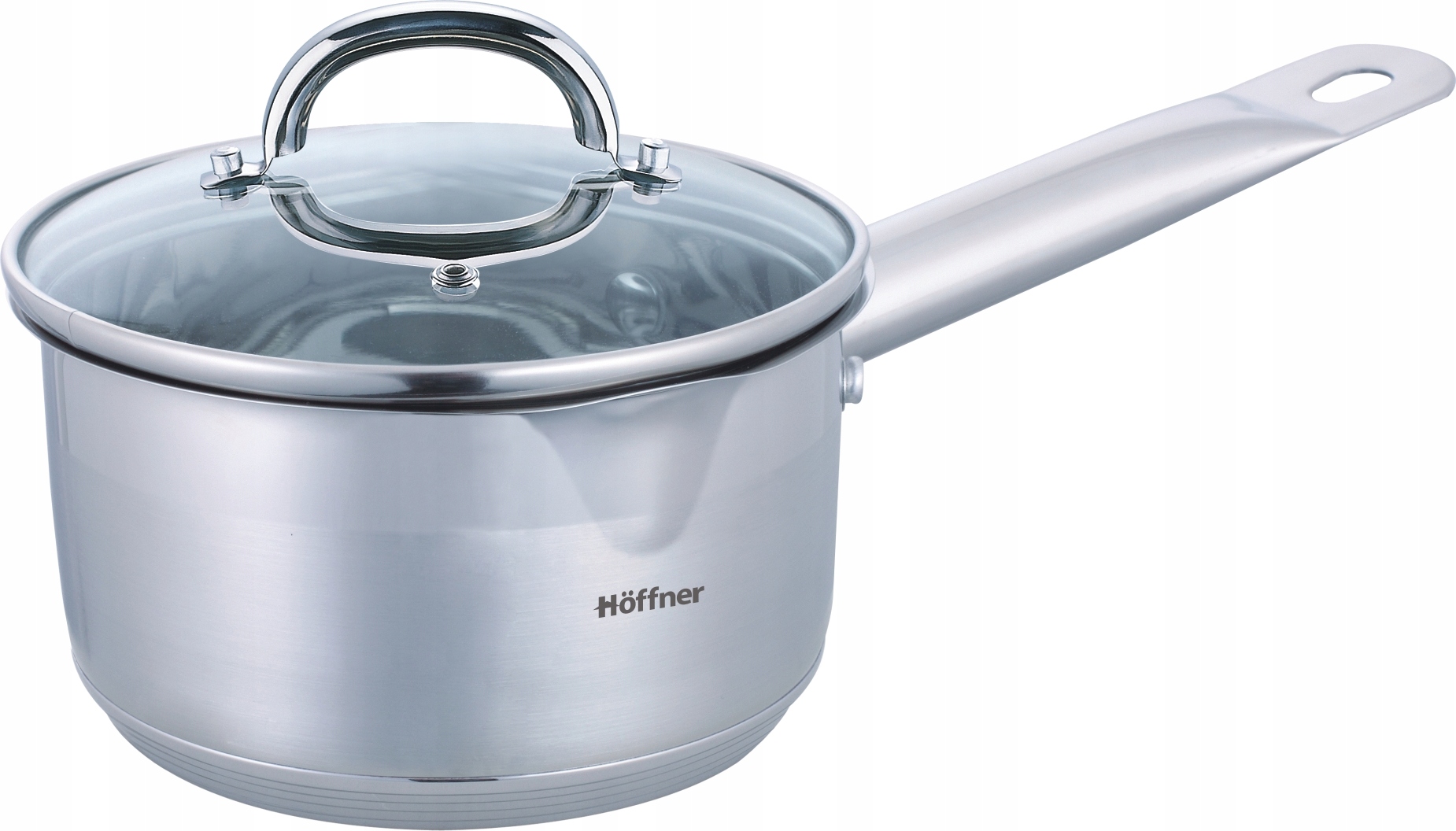 RONDEL STALOWY GARNEK Z POKRYWKĄ 1,1L 14CM