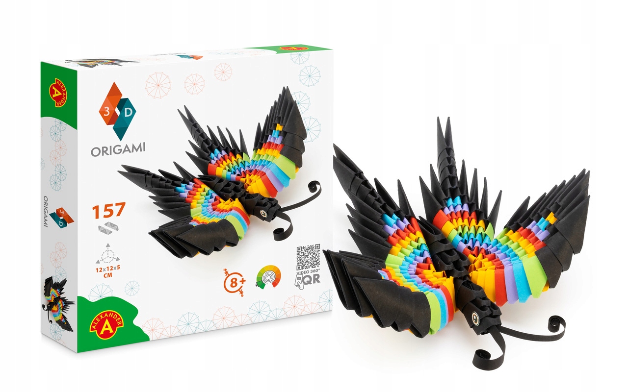 

Origami 3D Motyl 154EL. Zręcznościowe
