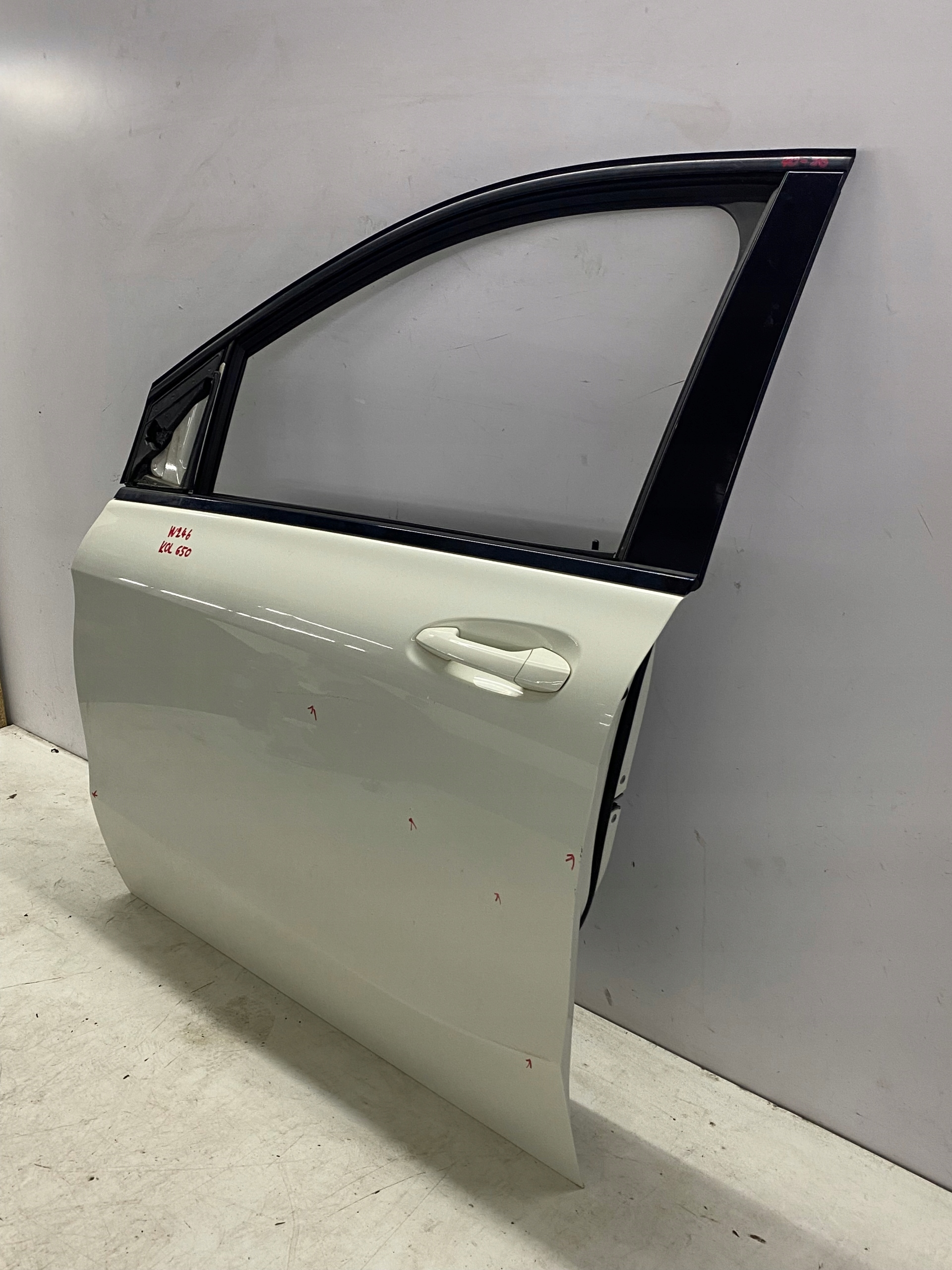 door left front left front MERCEDES B-KLASA W246 (2011-2014) colour 650
