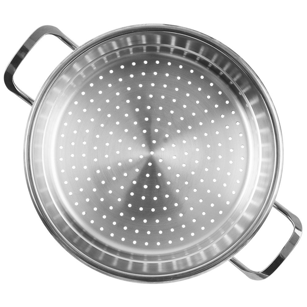Duży WKŁAD do gotowania na parze parowar sitko nakładka na garnek 26 cm Marka Orion