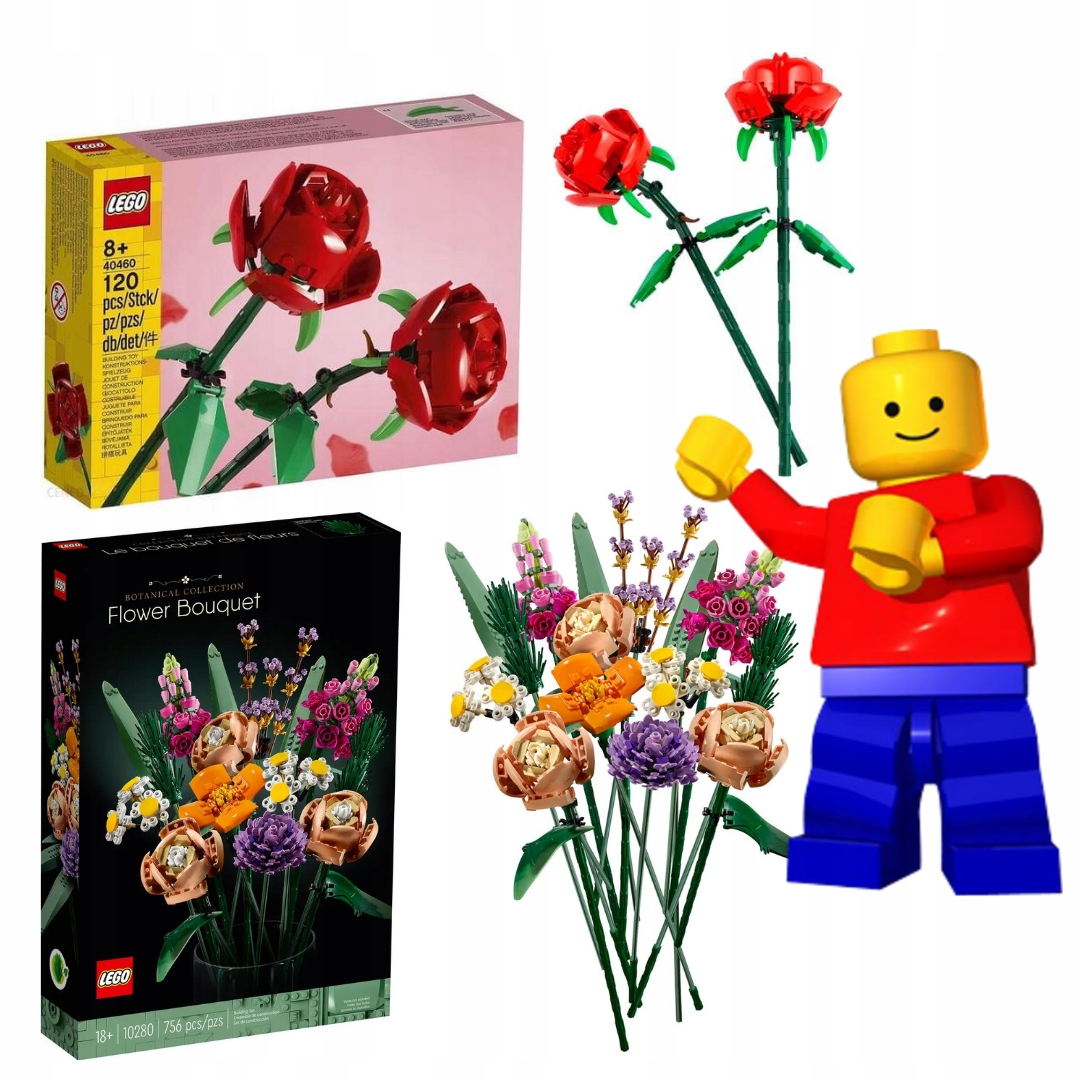 LEGO 10328 ICONS Bukiet róż - porównaj ceny
