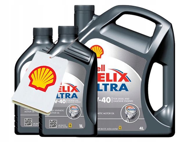 

Shell Helix Ultra 5W40 5W-40 6L (4L+1L+1L)