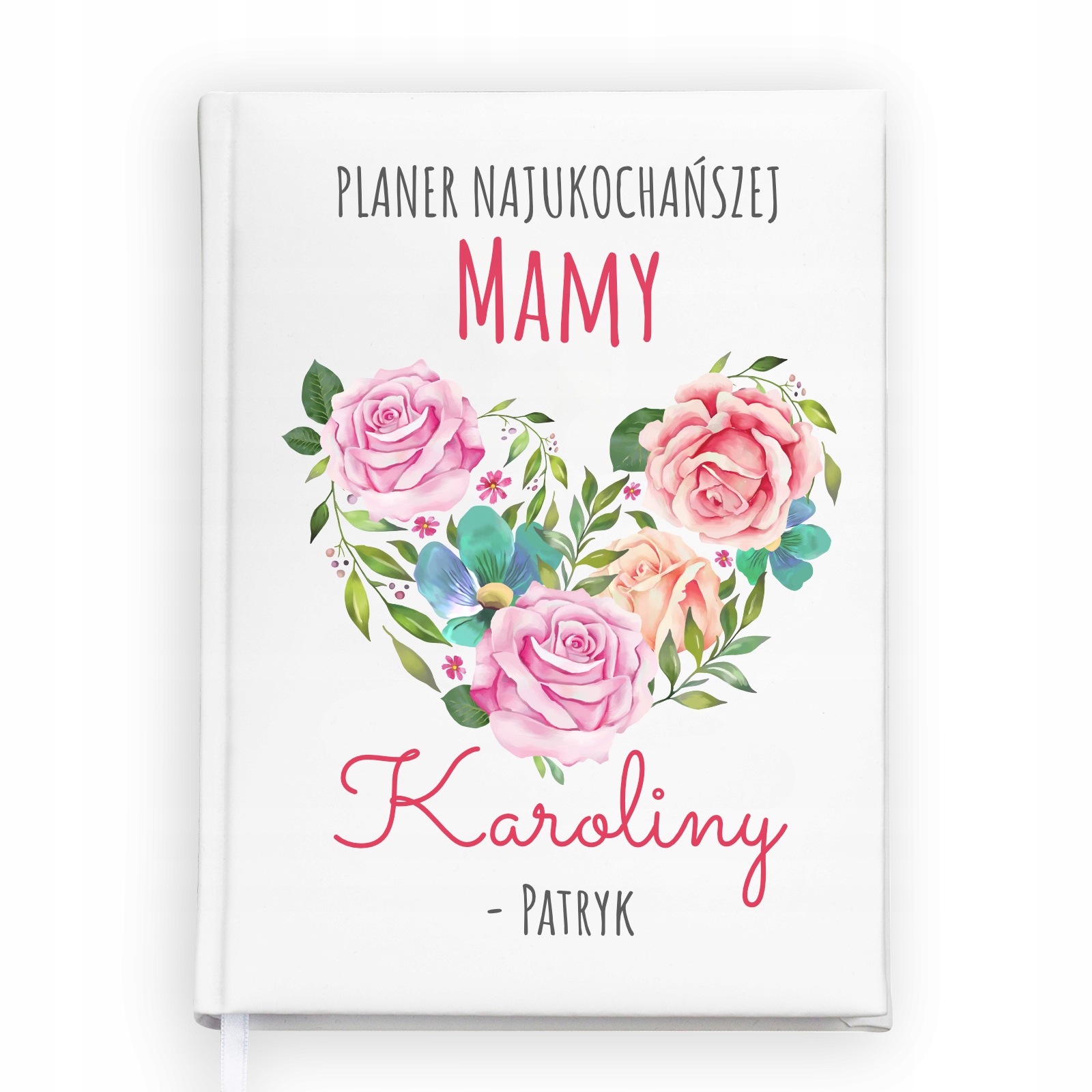

Planer Organizer Na Dzień Mamy Imię Nadruk