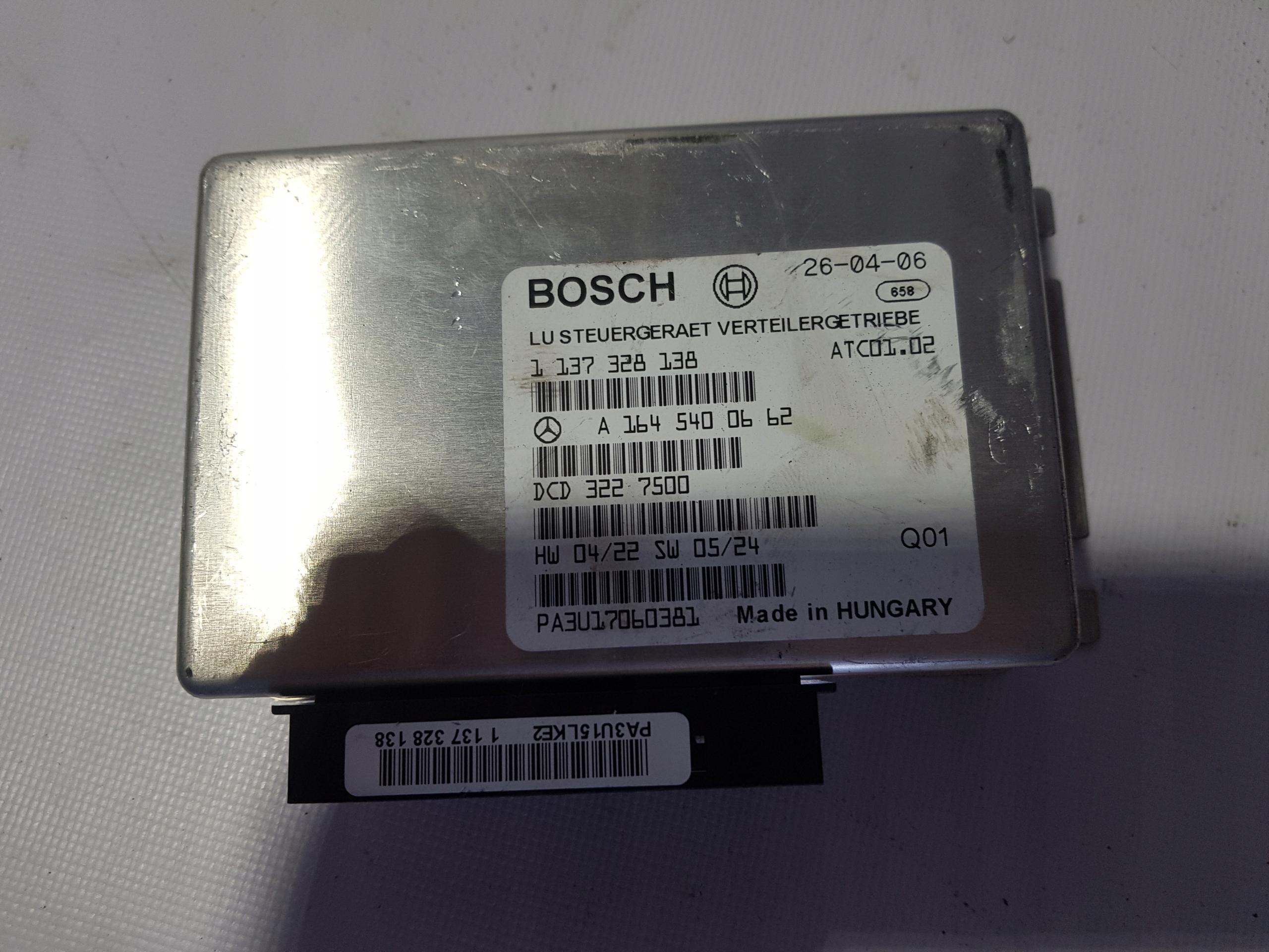 control unit REDUKTORA MERCEDES W251 W164 X164 ML GL