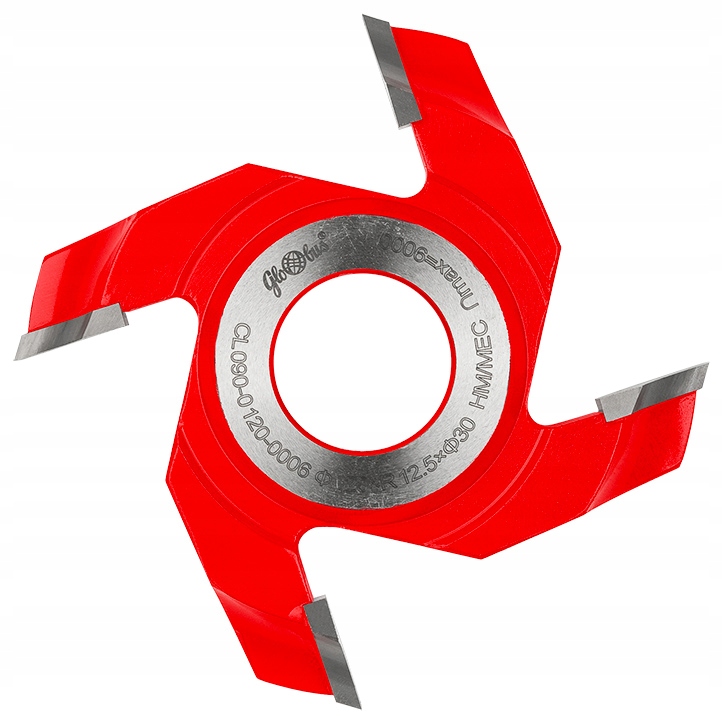 Frez ćwierćokrągły wklęsły 120x30x13/R=8 prawy Marka Globus