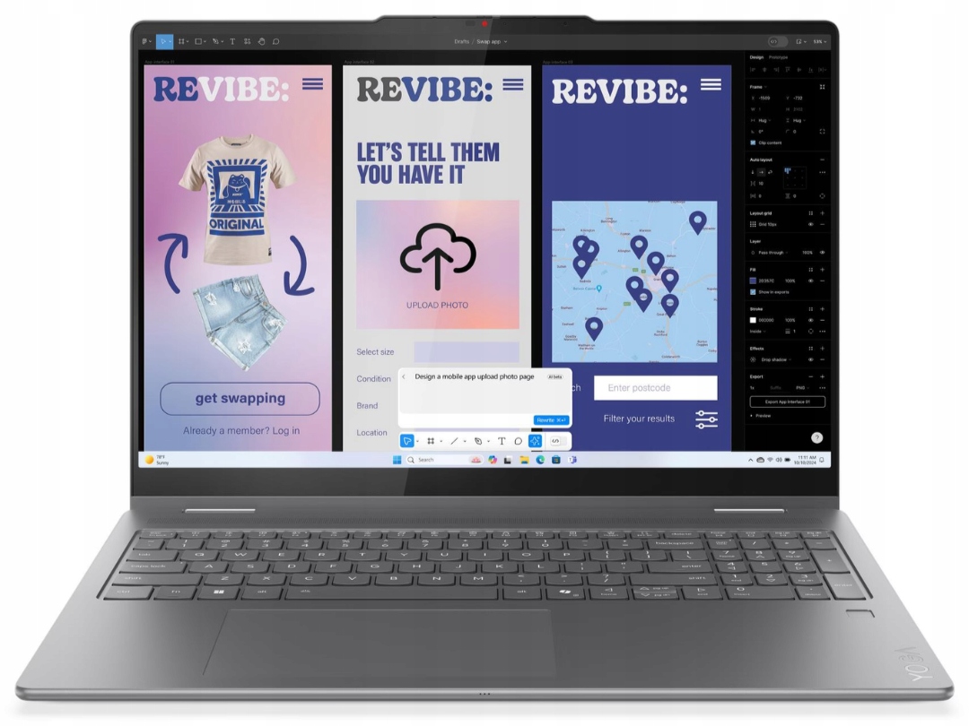 Notebook Lenovo Yoga 7 2v1 U7 258V 32GB 1TB Oled 16 HDR1000