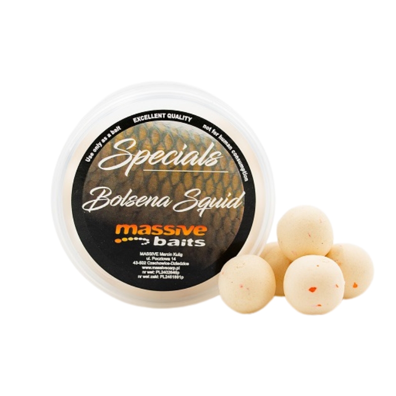 Massive Baits Kulki Special Pop-Ups Bolsena Squid 18mm