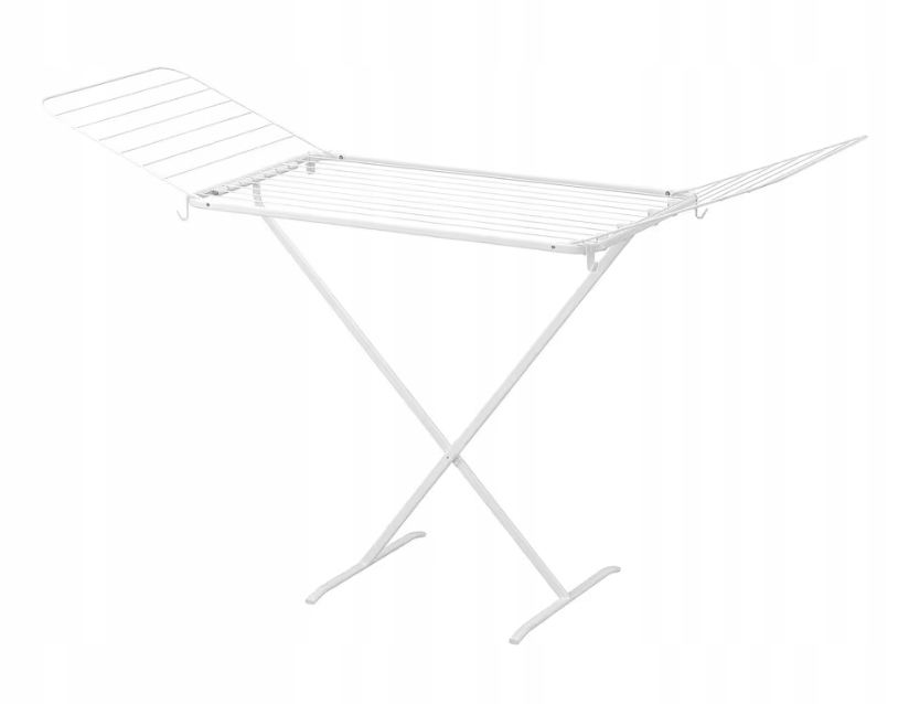 Suszarka Na Pranie Bardzo Mocna I Pojemna Biała 173x57 cm Ikea Mulig