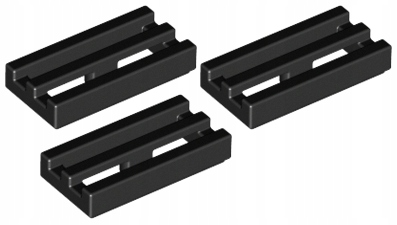 

Lego Płytka Płaska 1x2 Grill Czarna 2412/241226 x3