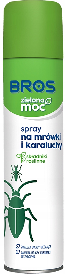 Bros Zielona Moc spray na Mrówki i Karaluchy wyciąg ze złocienia 300ml