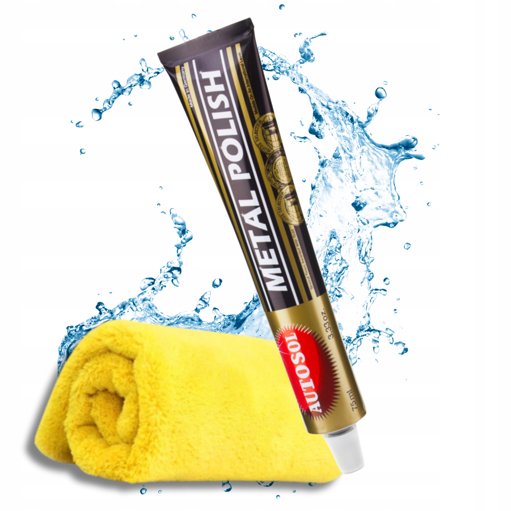 Autosol Metal Polish 75ml Pasta Polerska Do Chromu