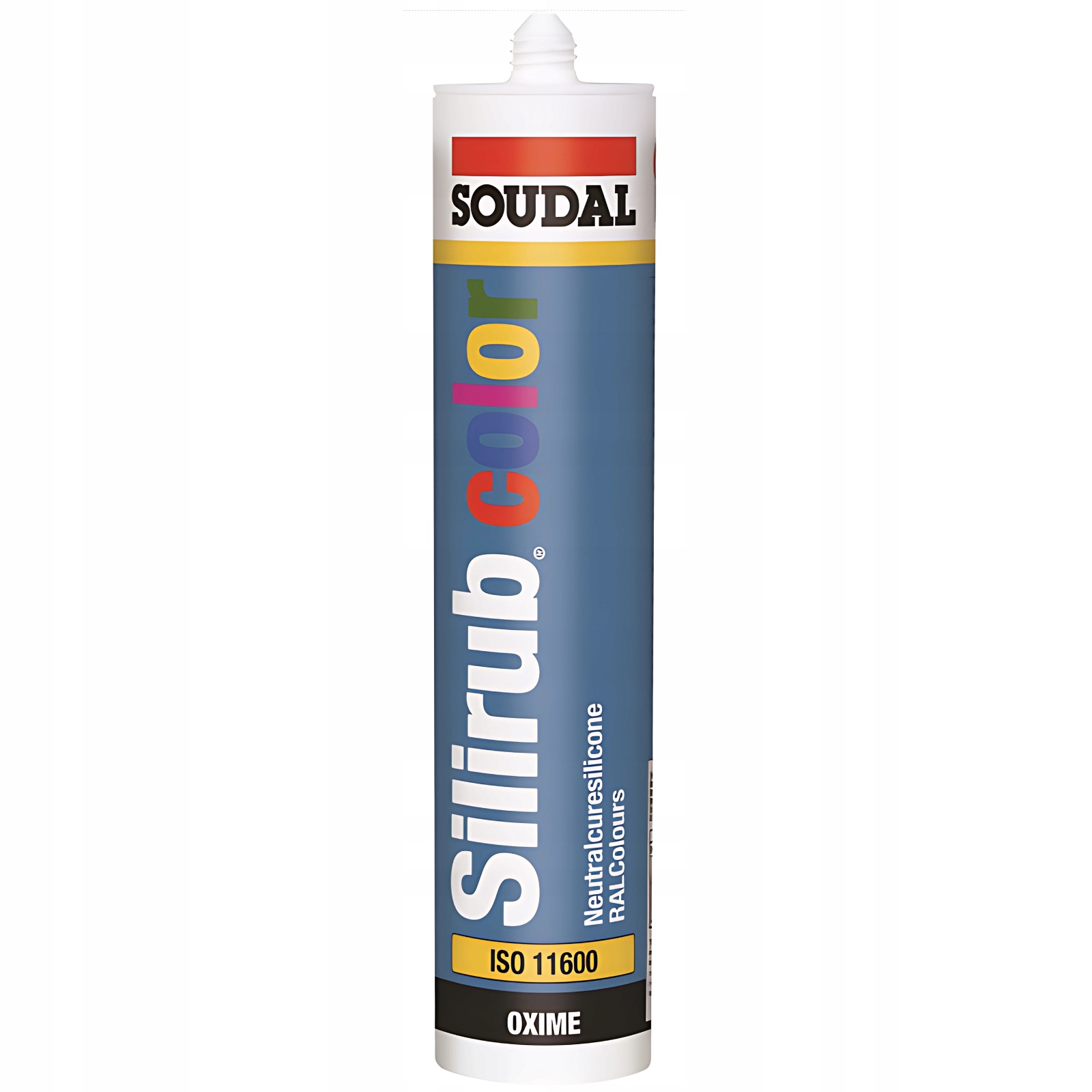 SOUDAL SILIKON NEUTRALNY SZARY 300 ml ANTRACYT RAL 7016