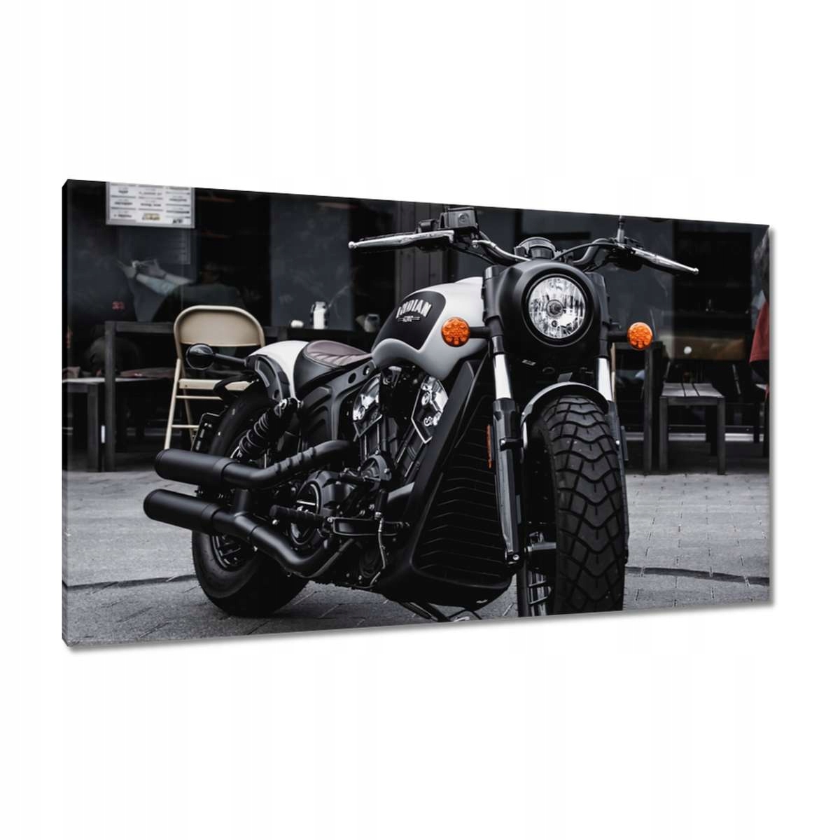 Obrazy 120x70 Motocykl Indián Klasika