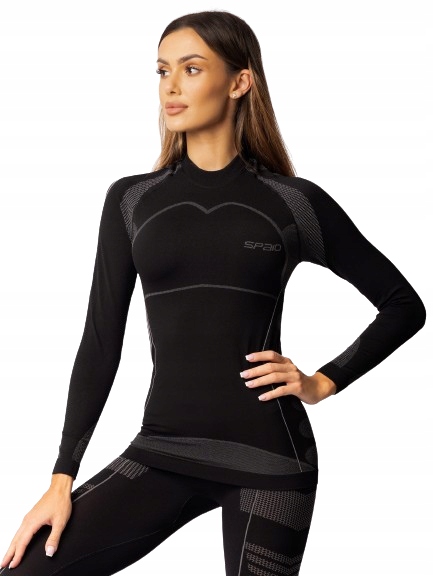 Spaio Dámské termoaktivní triko Thermo-evo r XL černo-šedé
