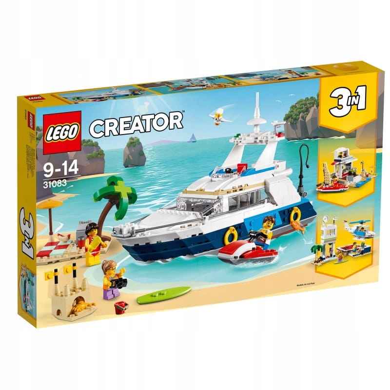 LEGO CREATOR 31083 PRZYGODY W PODRÓŻY