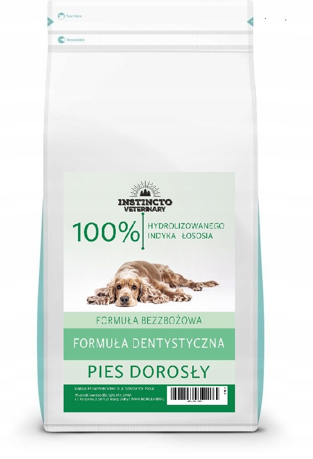 Levně Krmivo pro psy Instincto Peptide+ Zubní formulace Krůta 1.5 kg