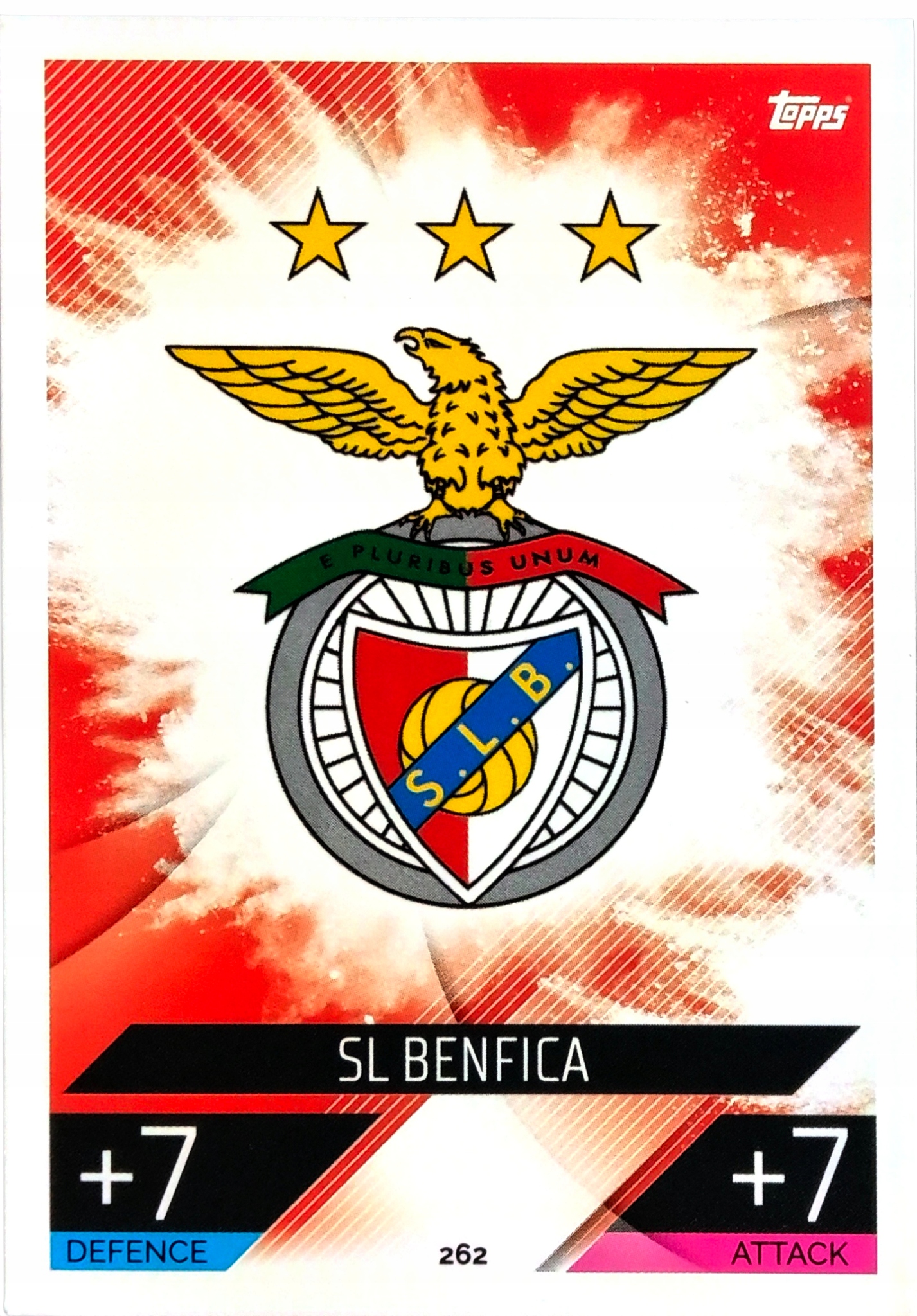 Topps Match Attax 2022-2023 Logo Club Badge 262 Benfica