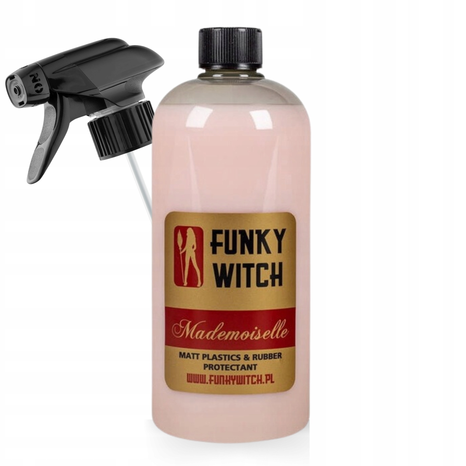 Funky Witch Mademoiselle Matt Plastics 1L