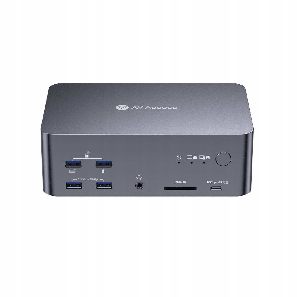 iDock B23 Triple Monitor Kvm Switch Dokovací Stanice 100W Pd 12-v-1 8K@60Hz