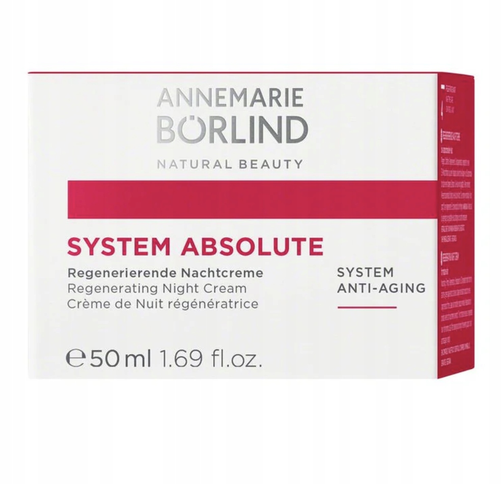 Annemarie Borlind System absolut krém – Pečující, Zpevňující, Regenerační