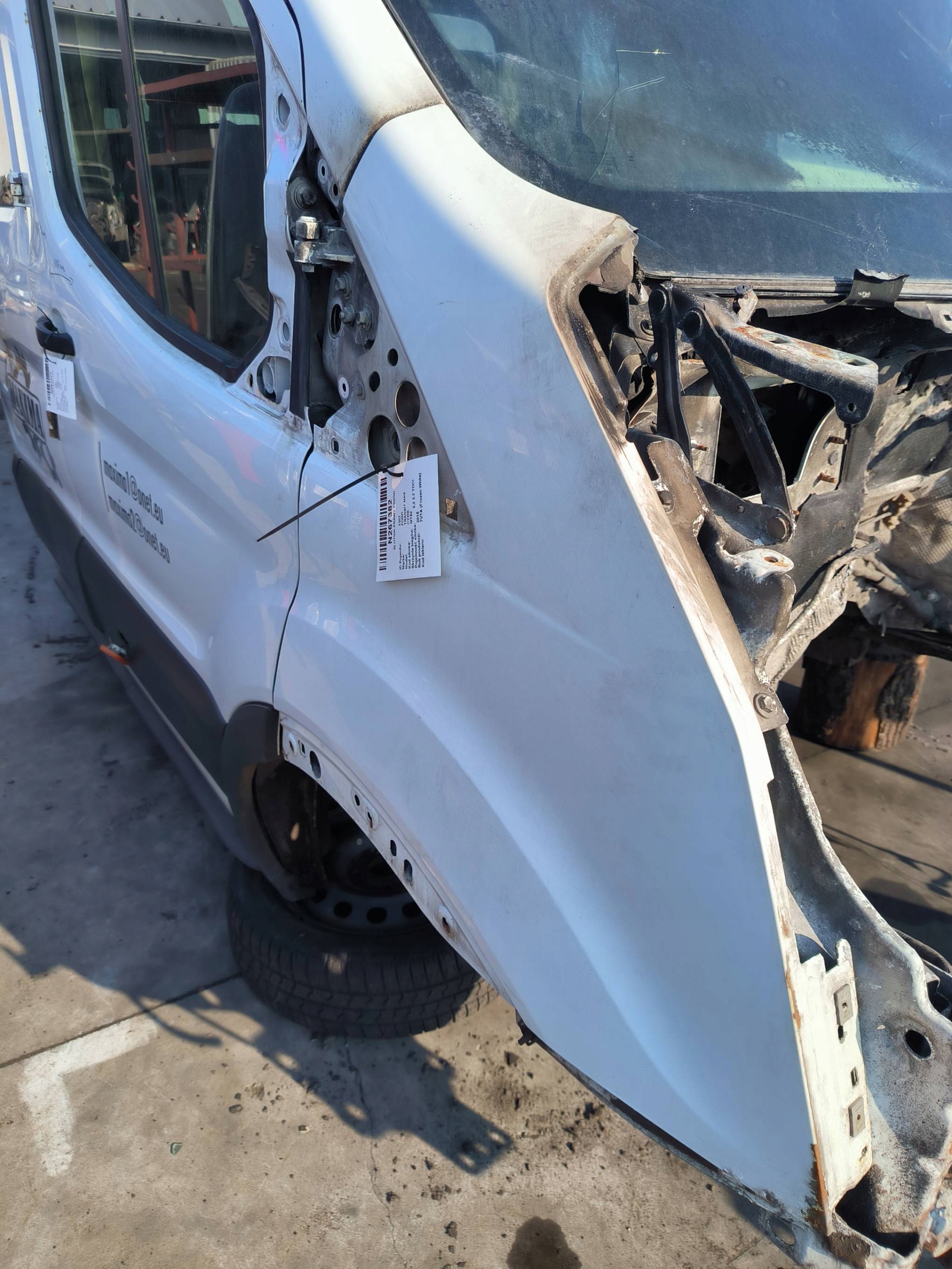 fender right front FORD TRANSIT MK8