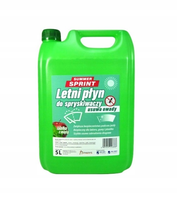 

Letni Płyn Do Spryskiwaczy 5L Jabłko Mięta
