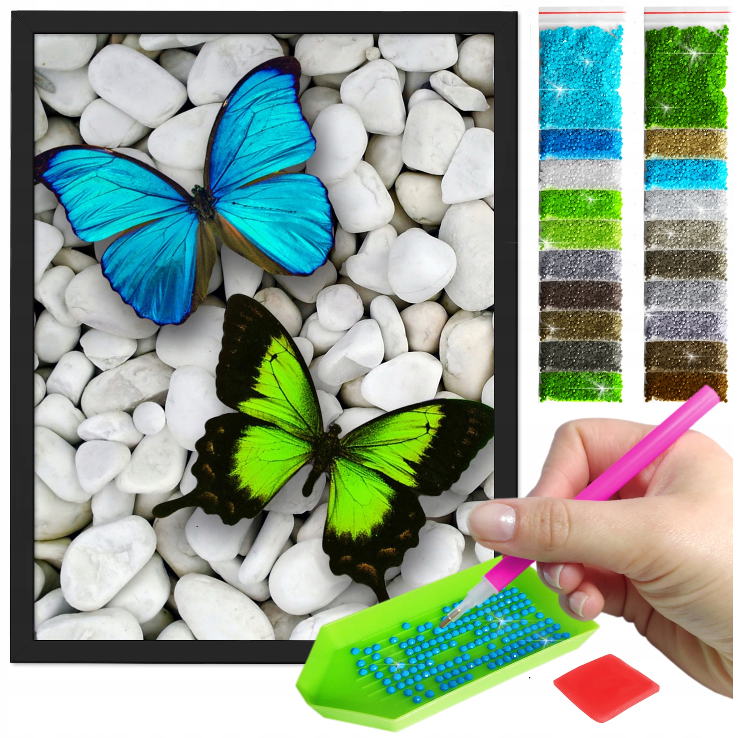 Haft Diamentowy Obraz Diamond Painting Ramka