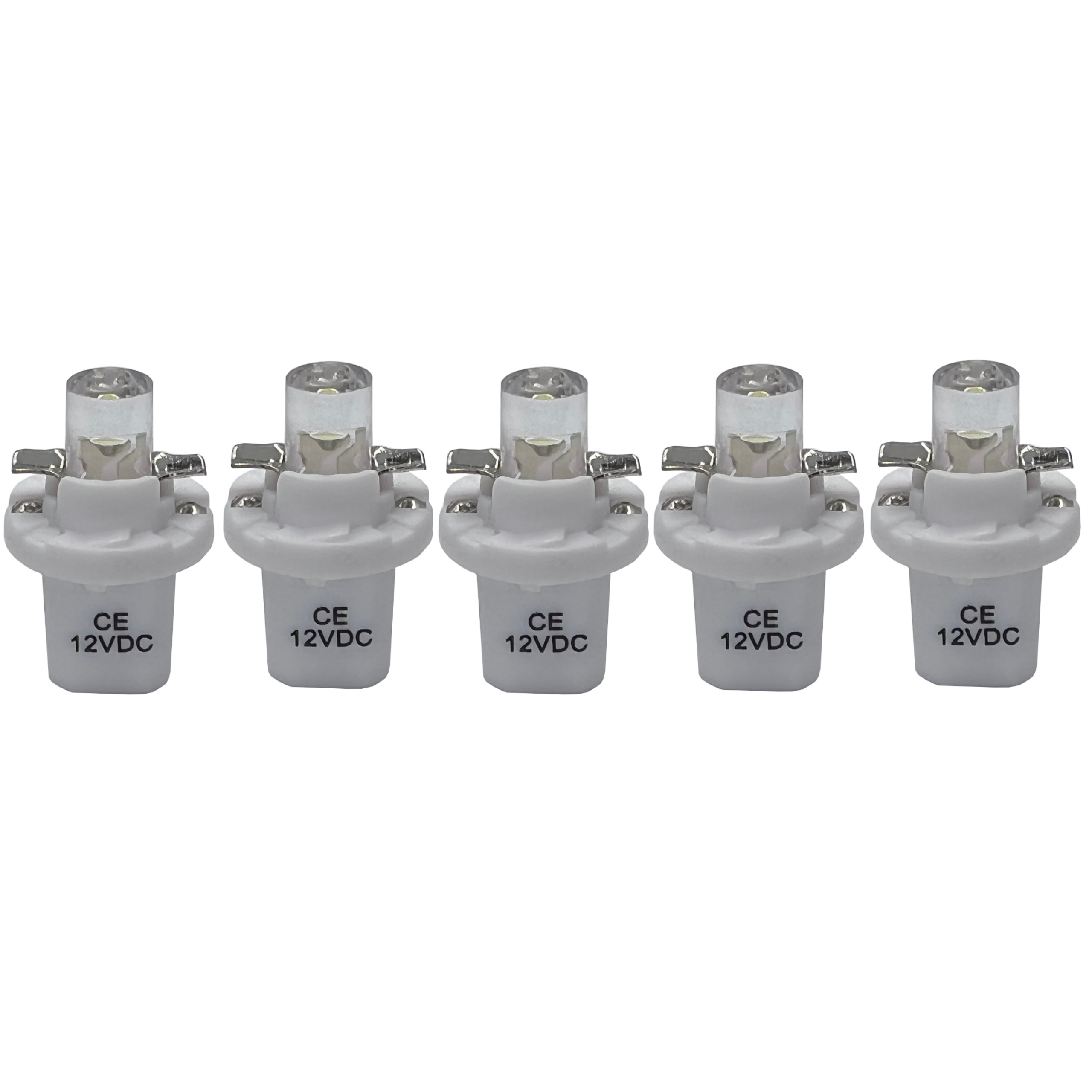 

żarówka Led T5 R5 oprawa b8.5d w1,2w 12v biała x 5