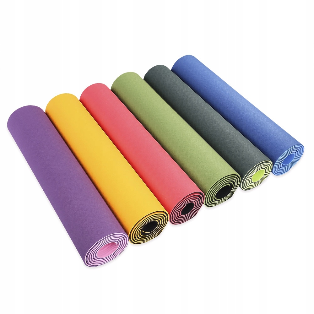 Mata Do Jogi Yogi Tpe 6mm Antypoślizgowa Fitness